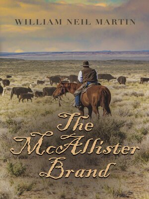 cover image of THE McALLISTER BRAND